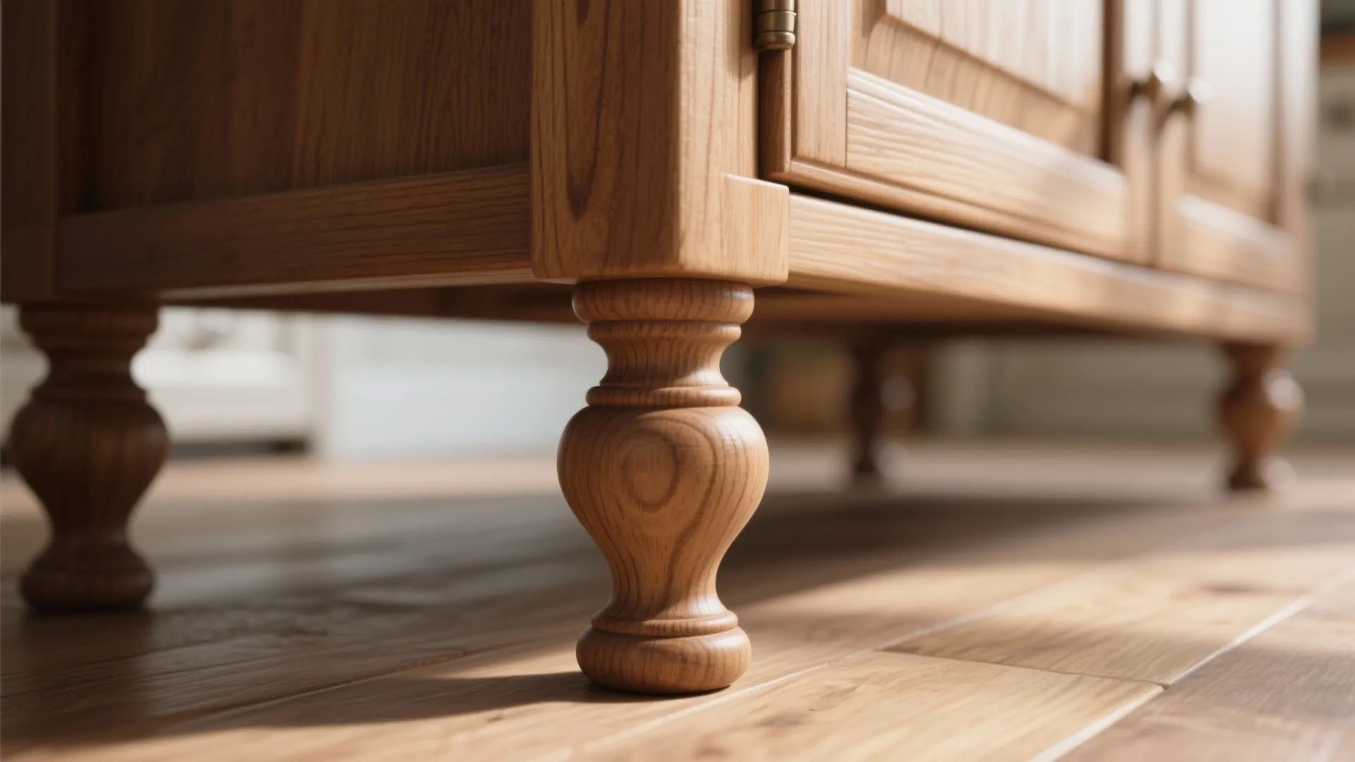 Tip 1: Turned Wooden Feet