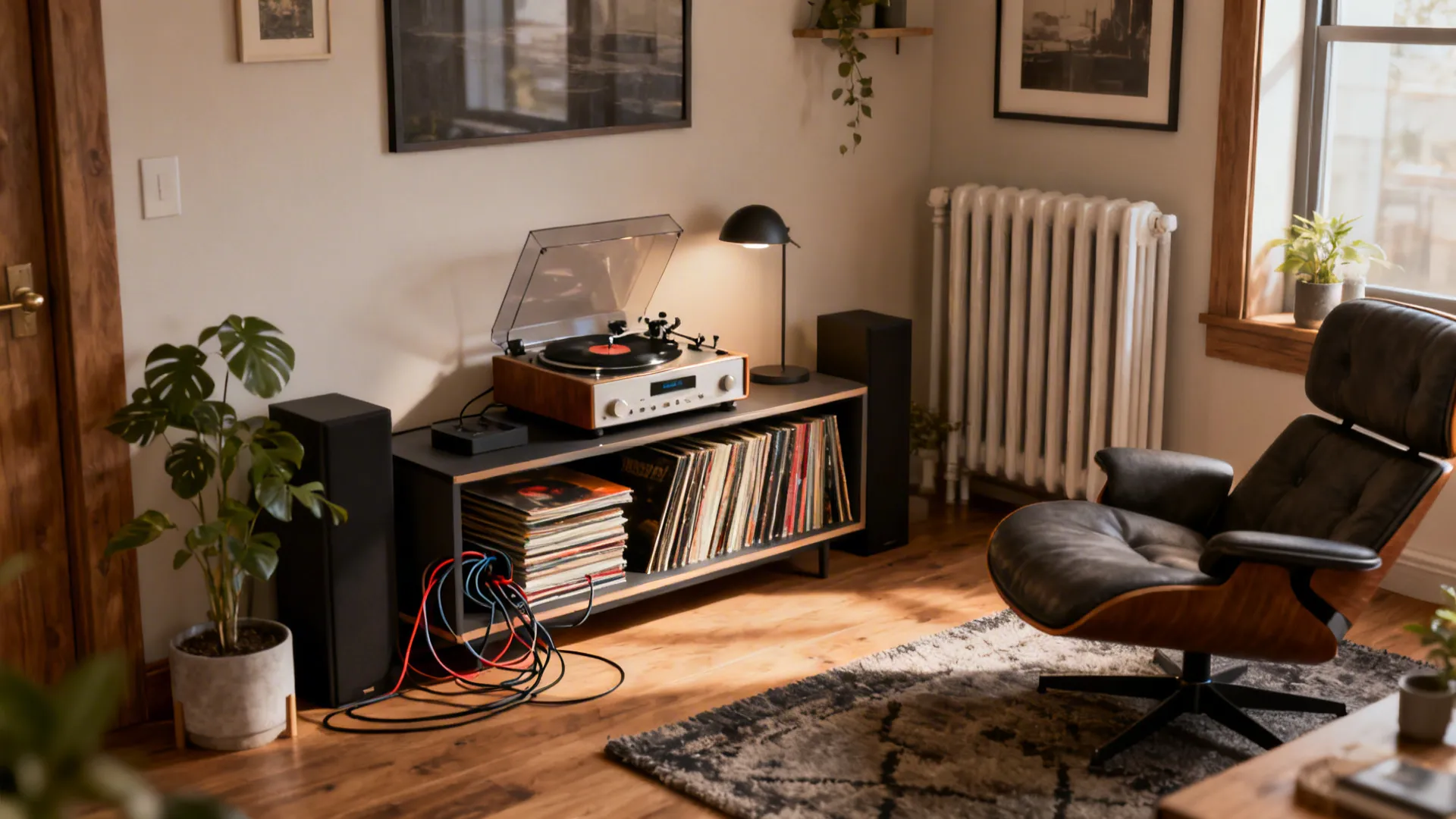 5 Living Room Record Player Setup Ideas