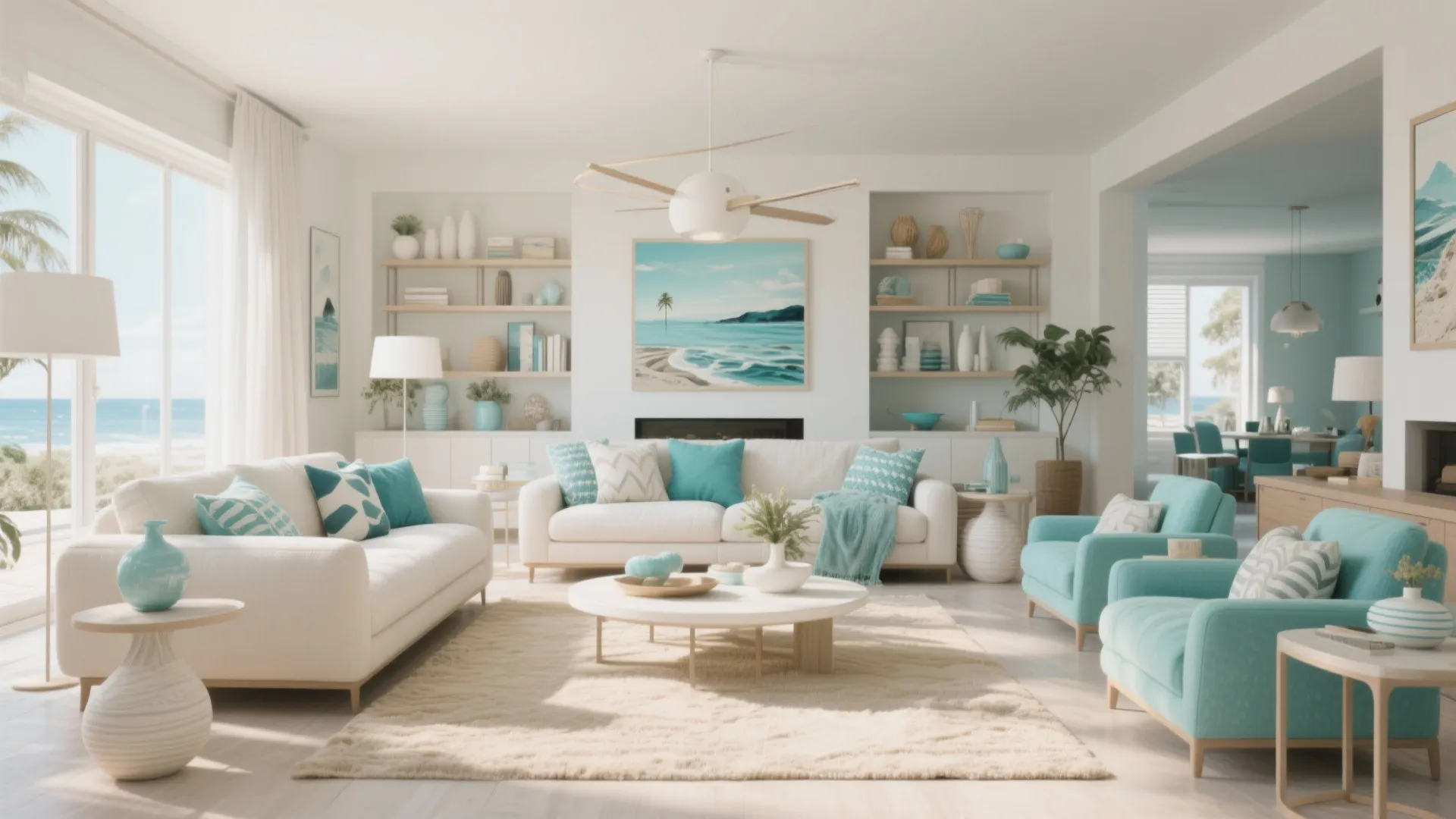 10 Turquoise Living Room Ideas: Creative ways to style a turquoise living room from my 10+ years of interior design experience