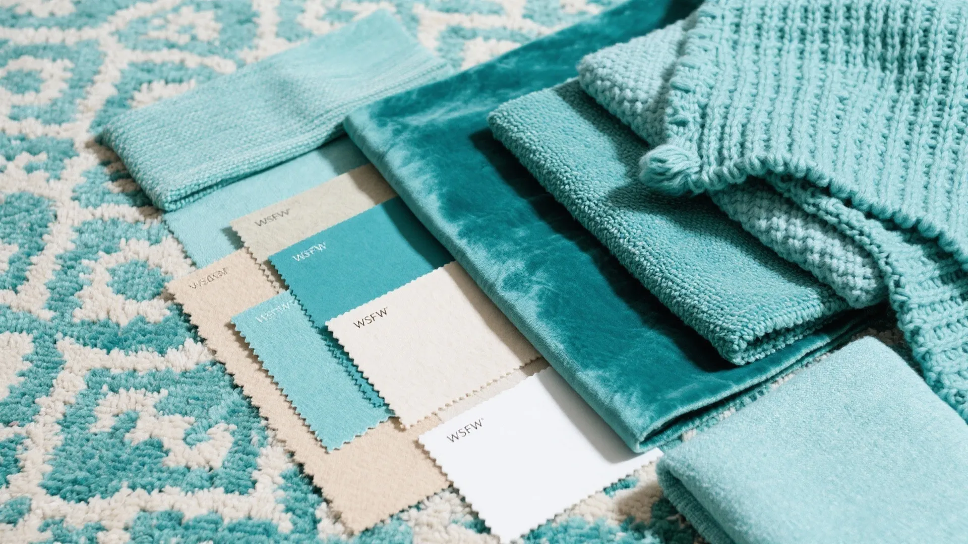 4. Layered Textures in Turquoise