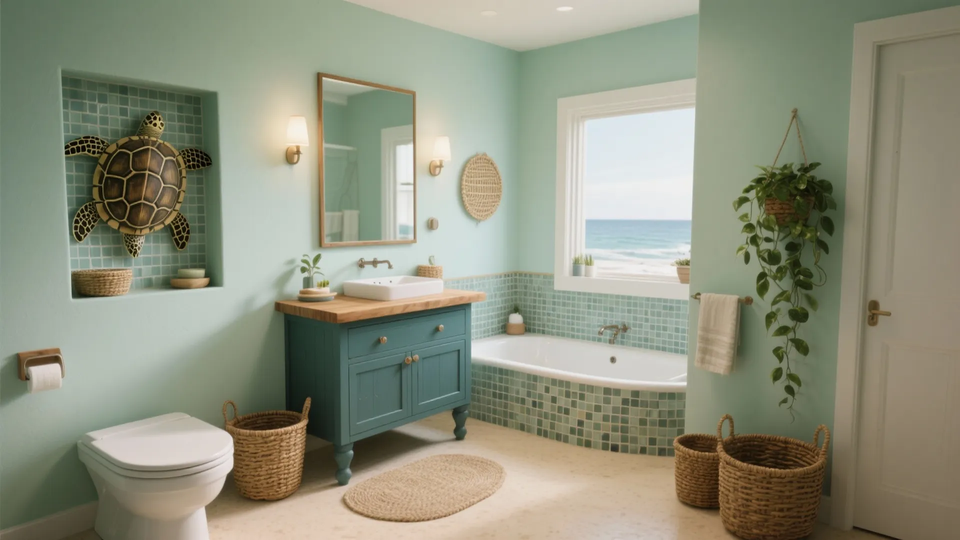 Turtle Bathroom Decor: 5 Cute Ideas: Charming turtle-themed bathroom inspirations for small spaces, with practical tips from a designer