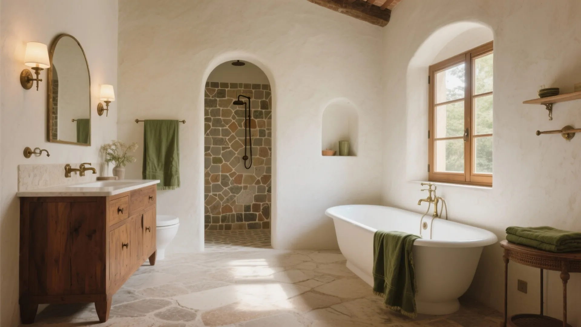 Transform Your Bathroom with Tuscan Decor: 1 Minute to Your Dream Tuscan Bathroom