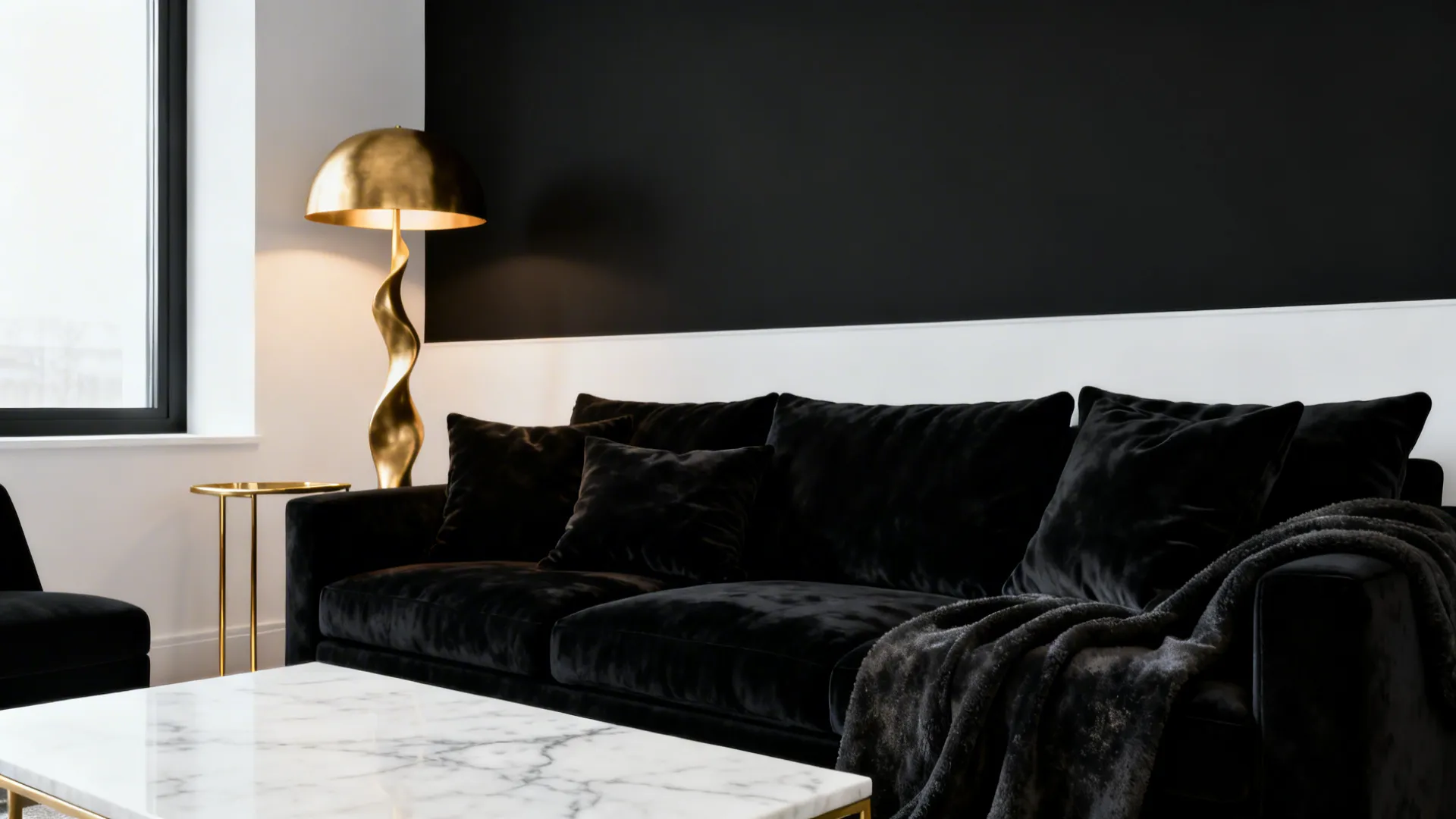 Black White Gold Living Room Ideas — 5 Stylish Ways: Elegant black, white and gold living room ideas with practical tips from a senior interior designer