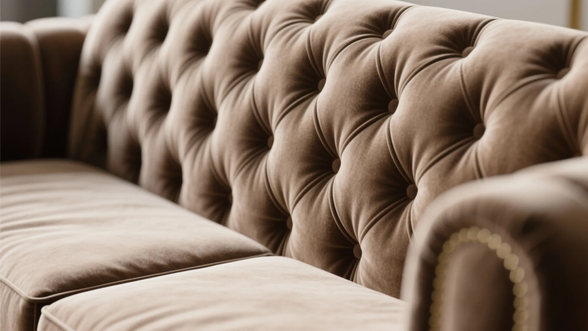 Tuxedo Sofa with Channel Tufting