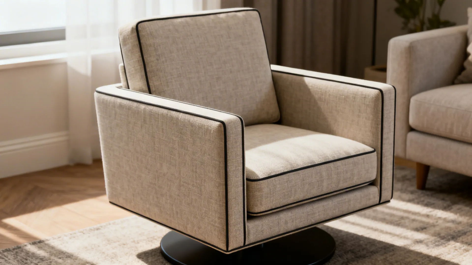 2. Tuxedo-Style Compact Swivel