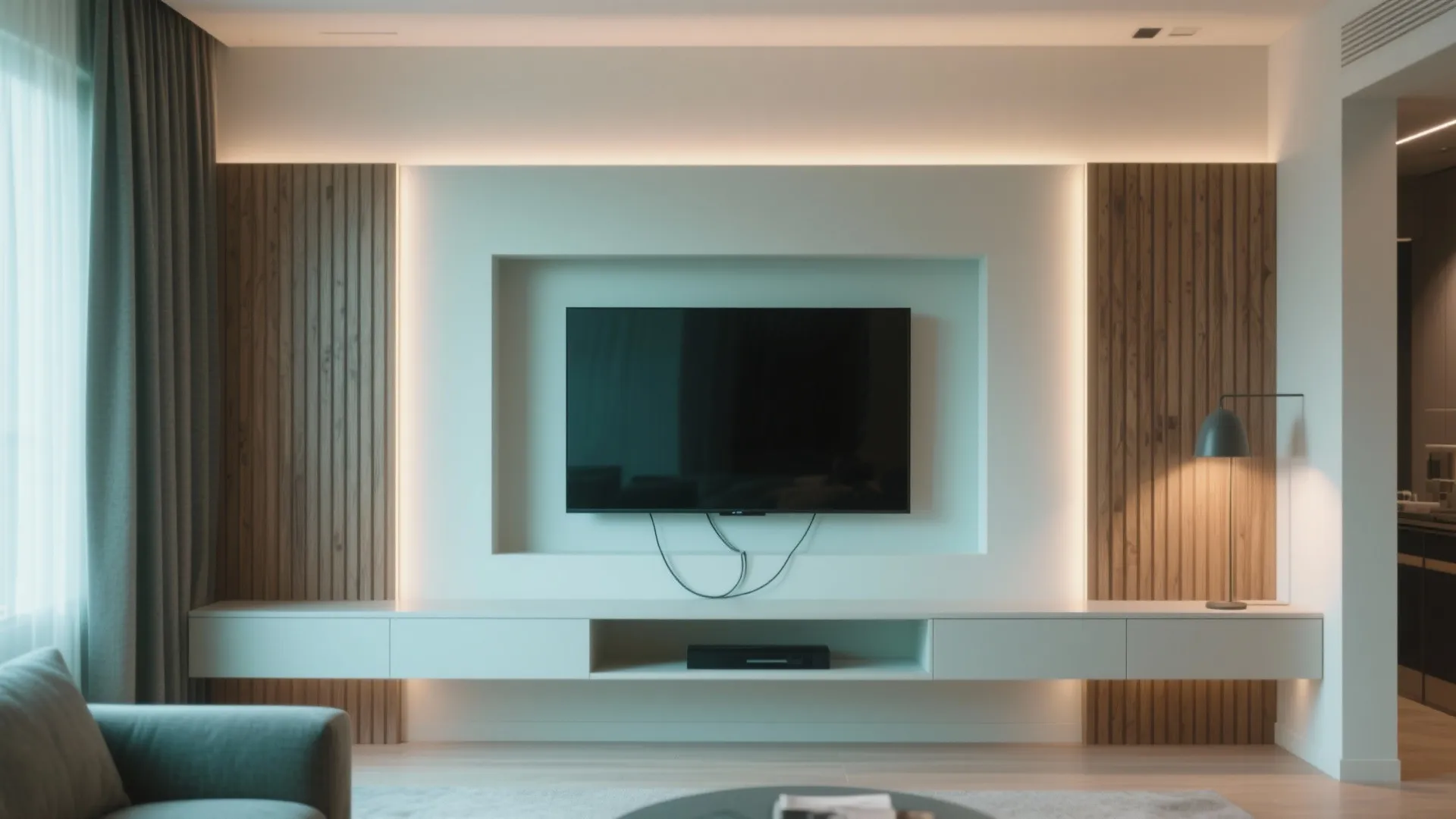 DIY TV Accent Wall Ideas for Modern Living Spaces: 1 Minute to Transform Your Room with a DIY TV Accent Wall