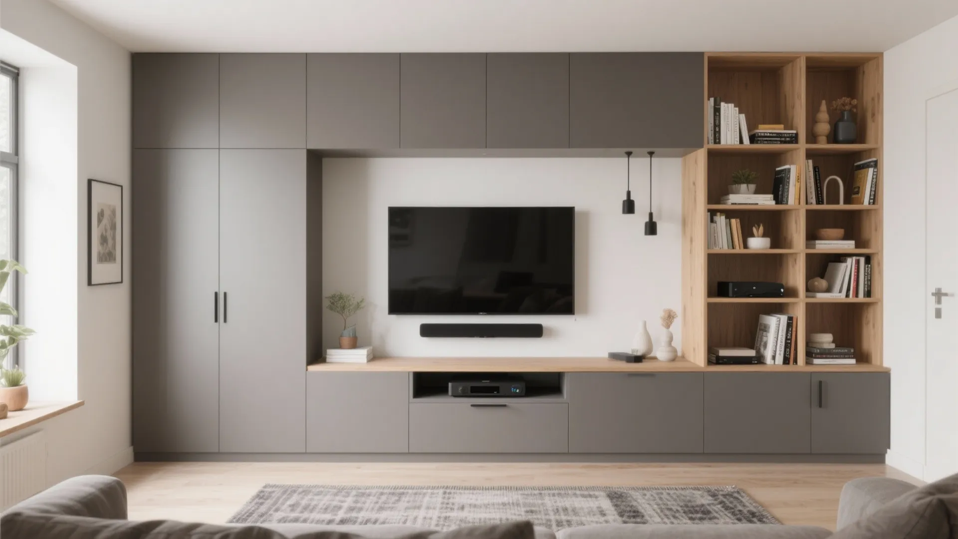 Asymmetrical Shelving: Display Meets Discretion