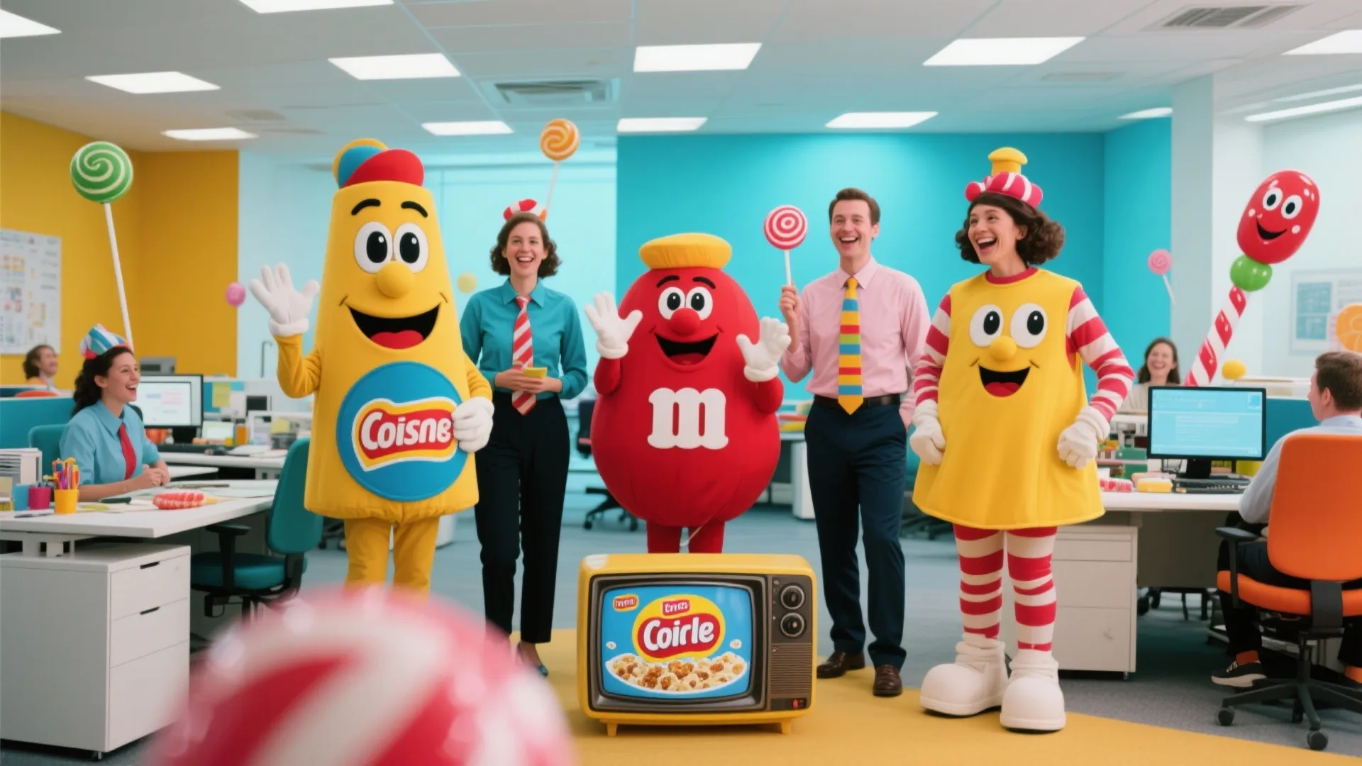 10. TV Commercial Icons