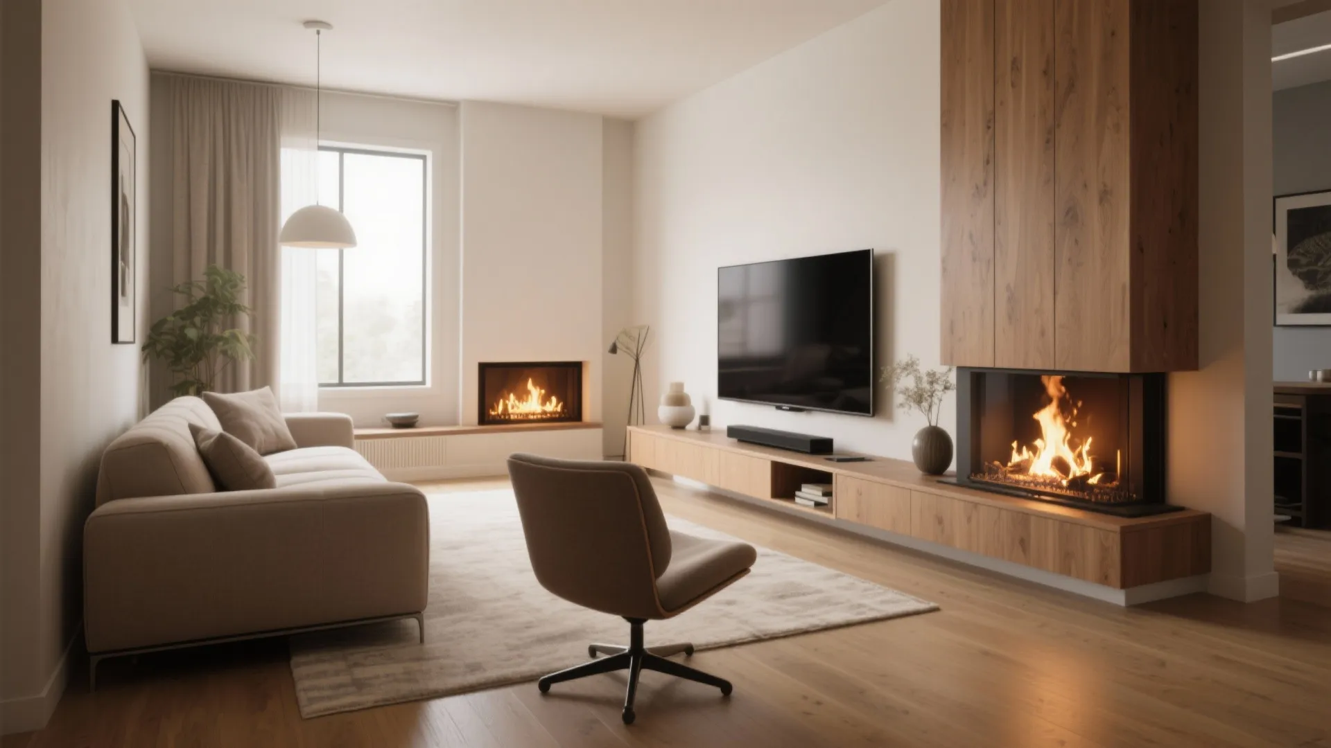 Small Living Room with TV & Fireplace: 5 Ideas