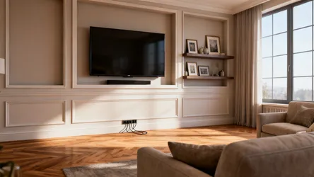 5 Living Room Ideas for a Wall-Mounted TV