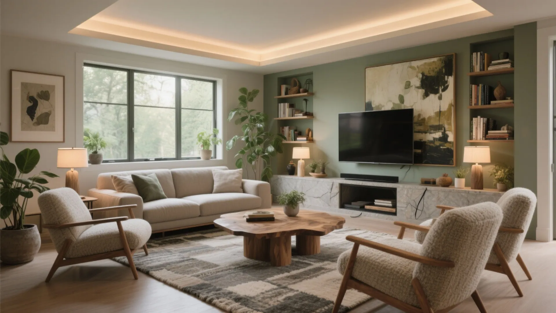 Living Room Without TV: Fresh Design Ideas for Modern Spaces: Fast-Track Guide to Creating a TV-Free Living Room Oasis