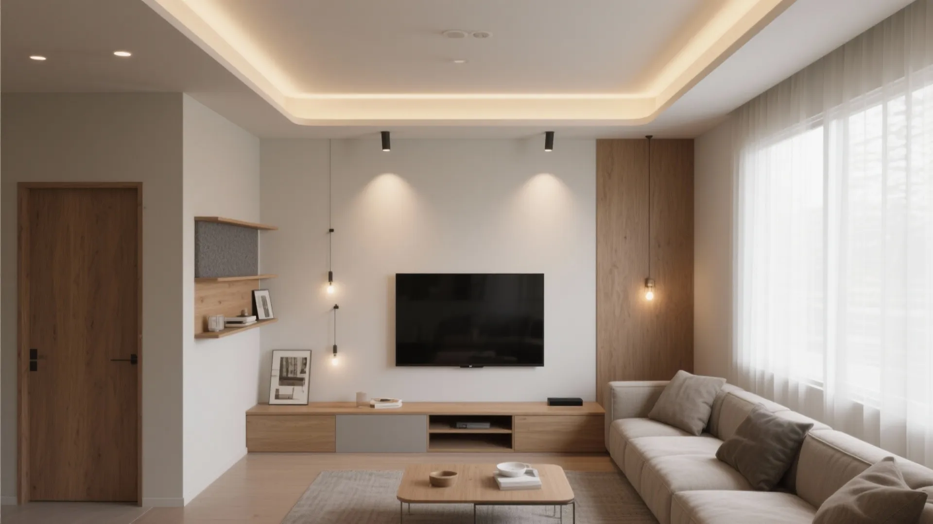5 Smart Ideas for TV Hall Ceiling Design: A senior interior designer’s guide: 5 TV hall ceiling design ideas that make small spaces feel bigger, brighter, and more personal