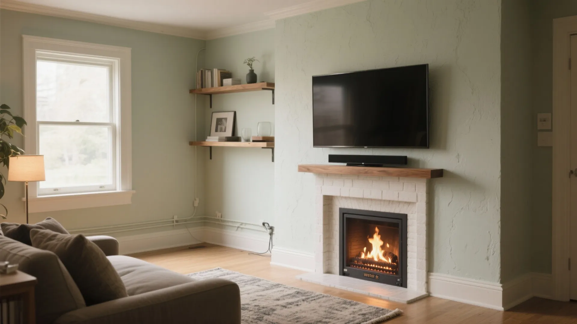 1) TV Above the Fireplace, Done the Right Way