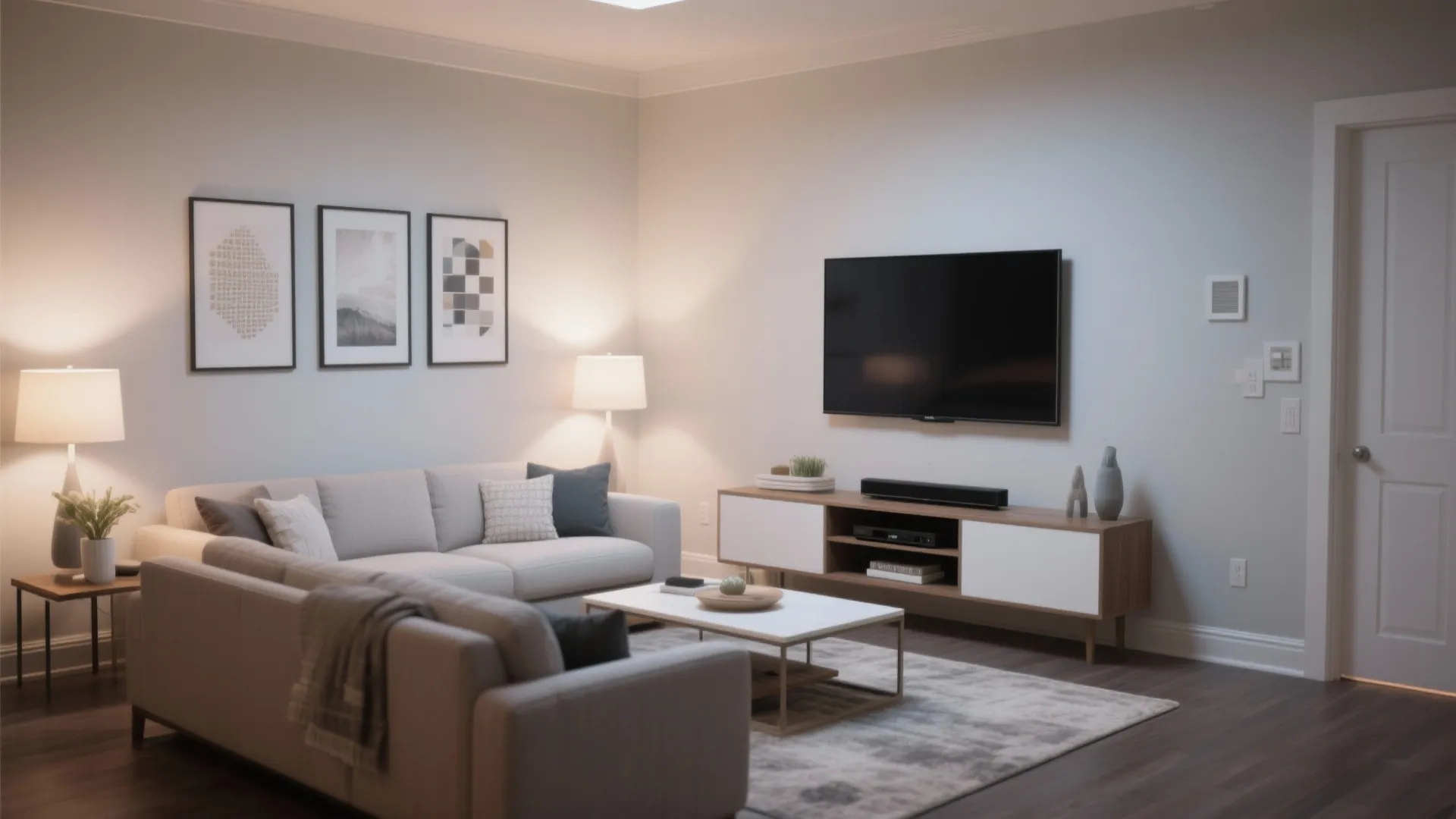 5. Placing the TV Along the Short Wall