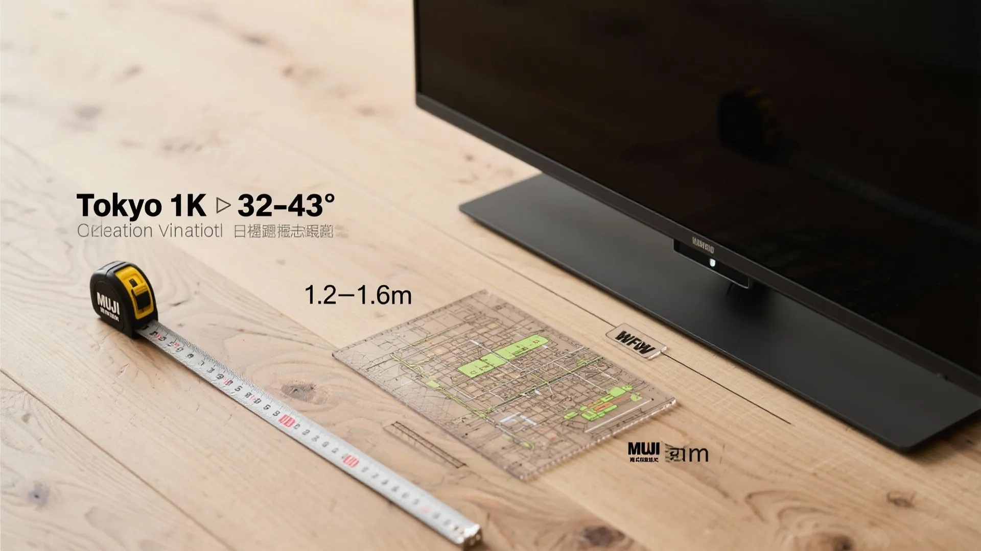 Tips 6: 32〜43型が黄金比、視聴距離は画面高の約3倍（日本都市での現実解）