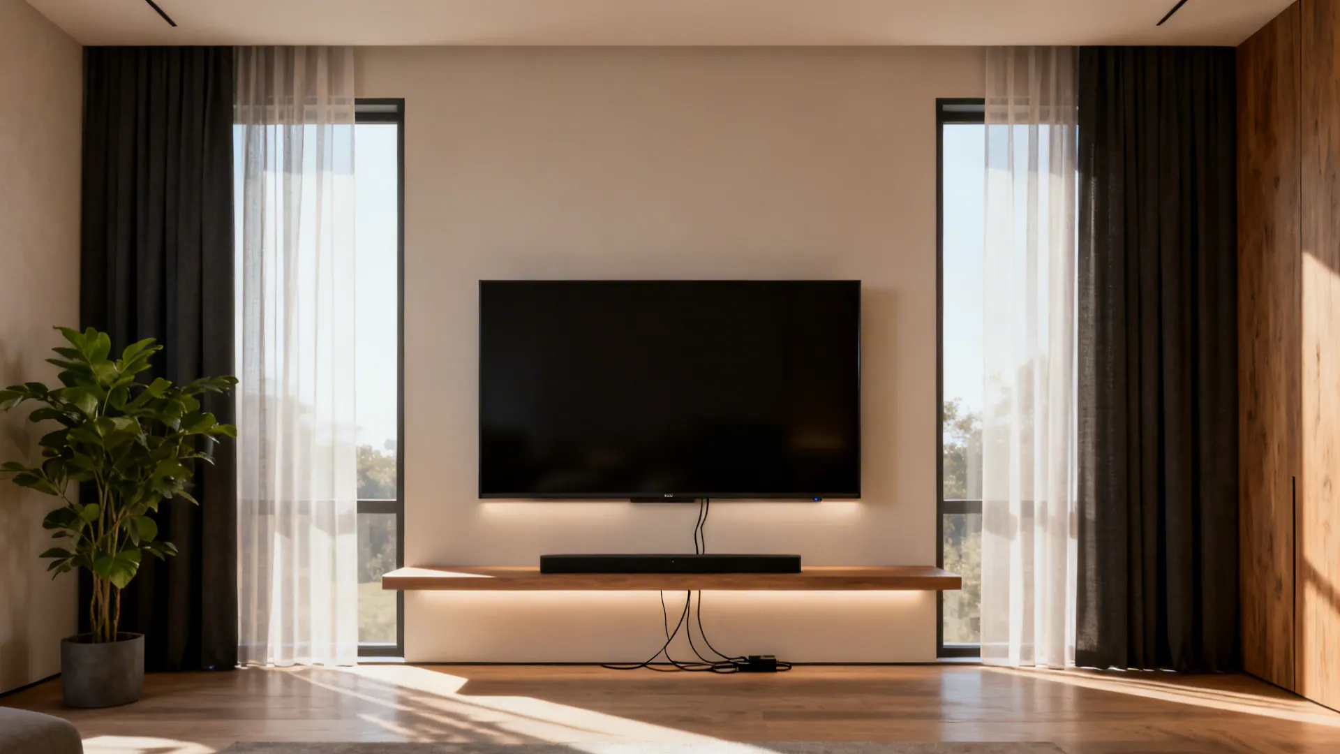 5 Living Room TV Wall Ideas with Windows