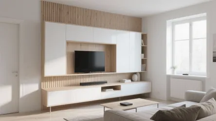 5 Modern TV Wall Unit Designs That Maximize Small Spaces