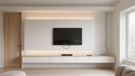 5 TV Unit Design Ideas for Small Wall