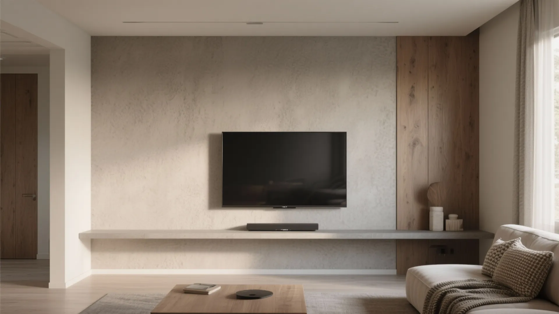 5 Hall Texture Paint Designs for TV Wall: Real-world tips from a senior interior designer on textured TV walls that look great and reduce glare in small halls