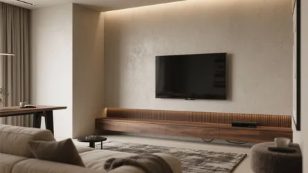 Texture Design for TV Wall: 5 Ideas