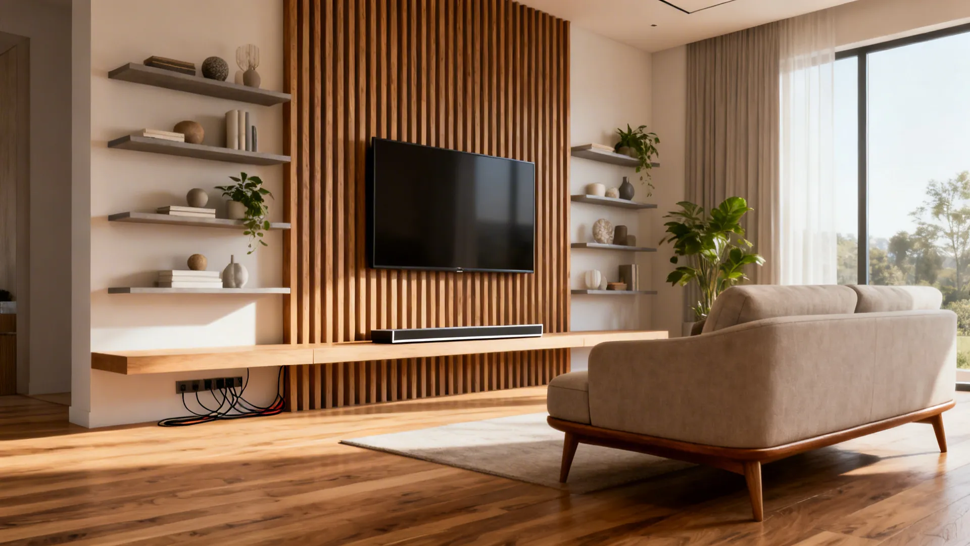 TV Wall Design Ideas: 5 Small-Space Inspirations