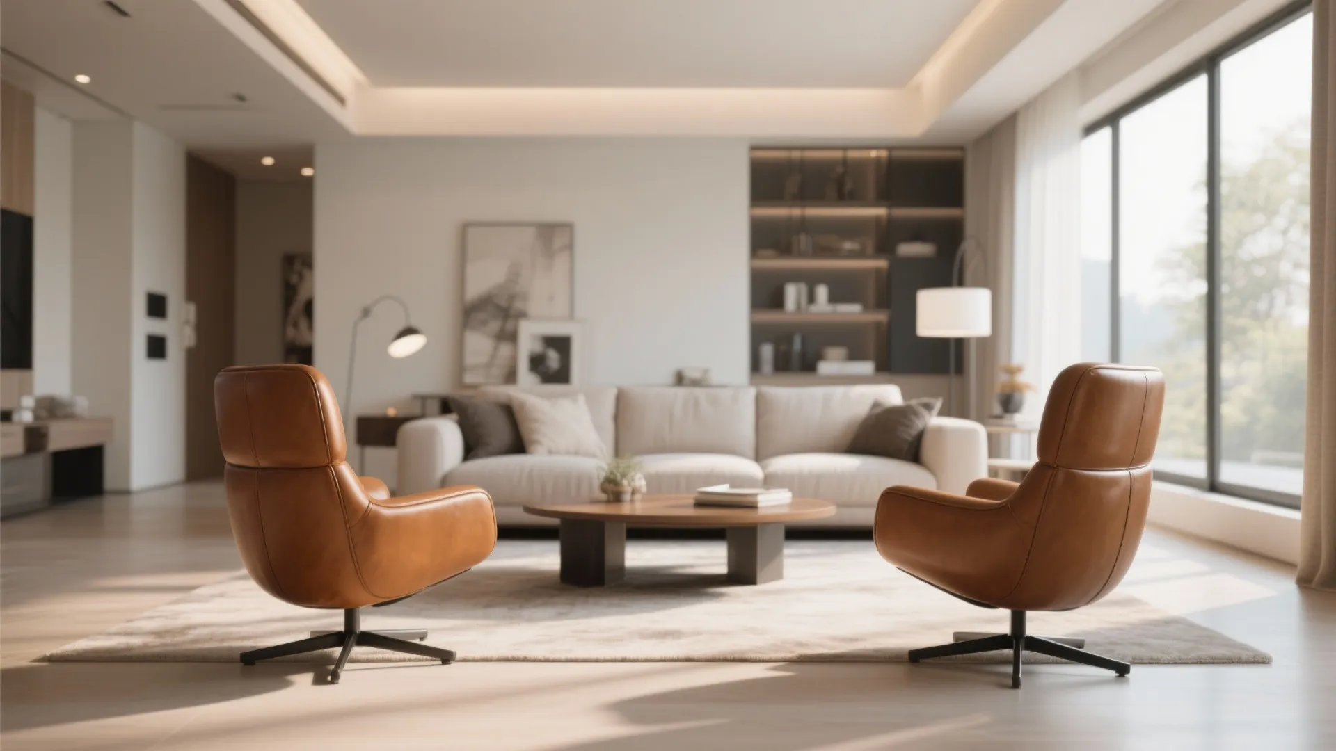 5. Twin Accent Chairs