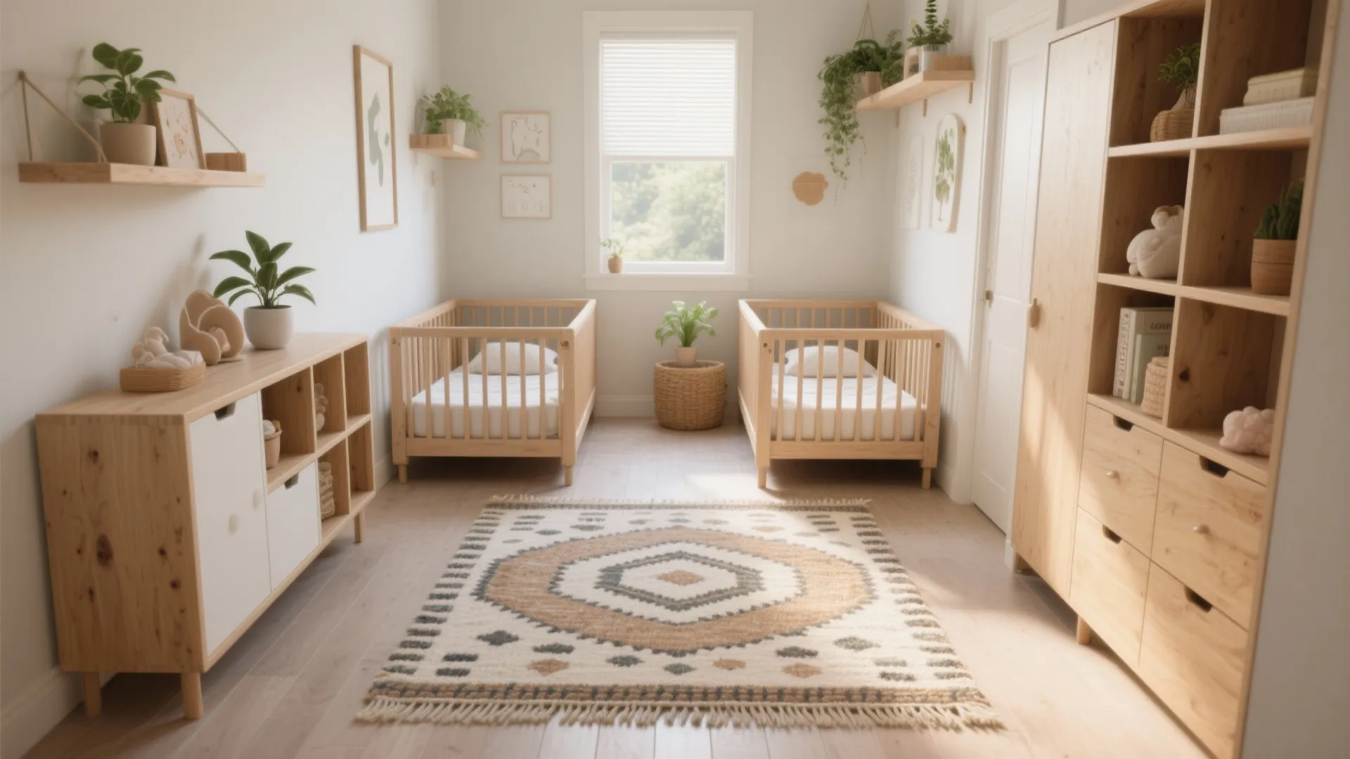Cribs for Twins: 5 Small Space Ideas: Smart, cozy and practical twin crib solutions for tight nurseries — five ideas from a pro
