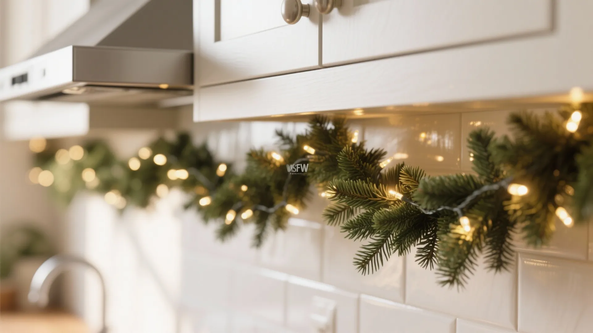 1. Twinkling Garland with LED Lights