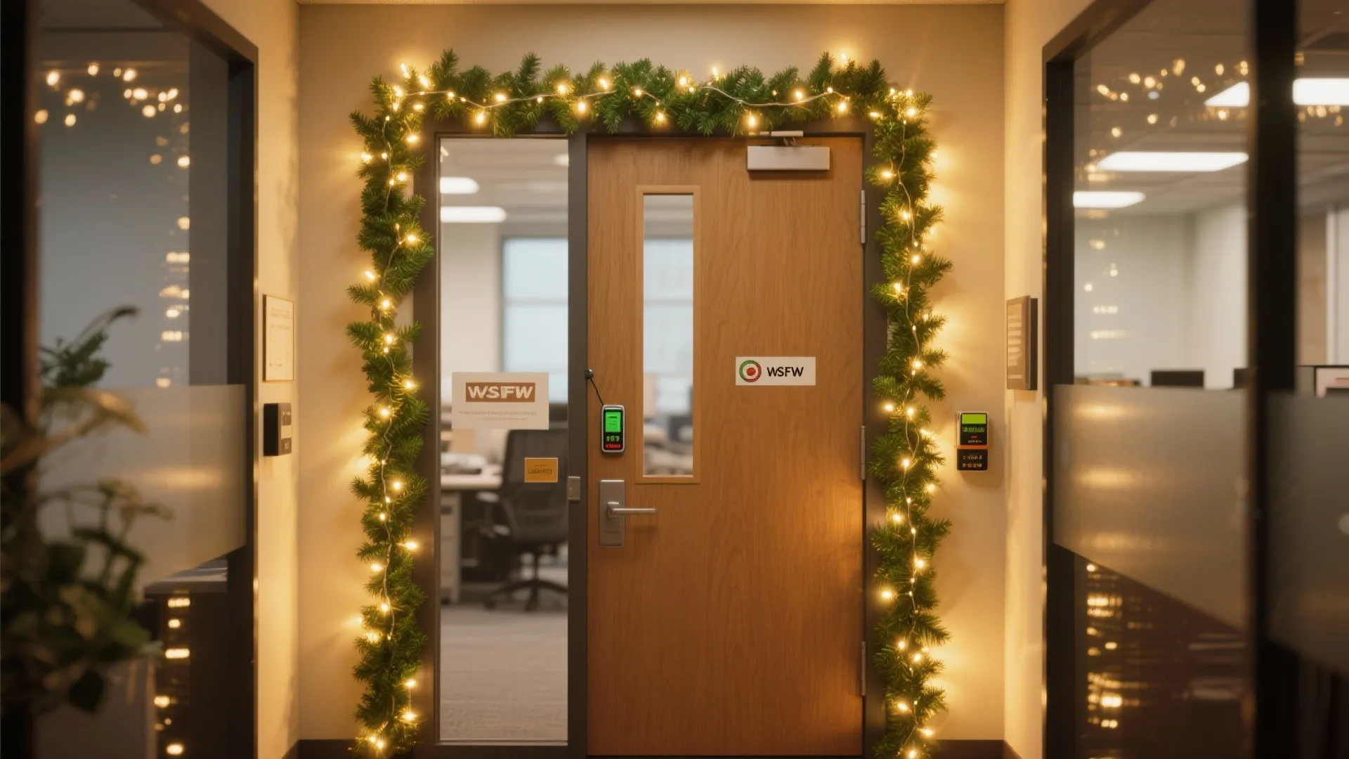 10. Twinkling Light Frame