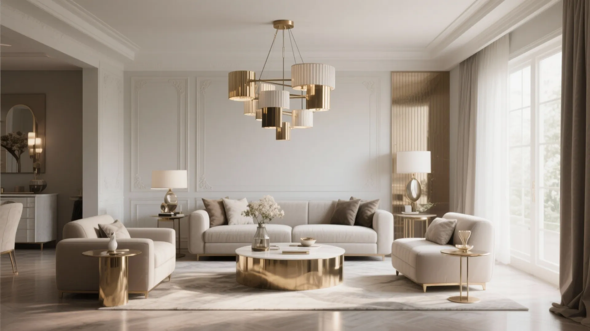 5. Chandelier with a Twist