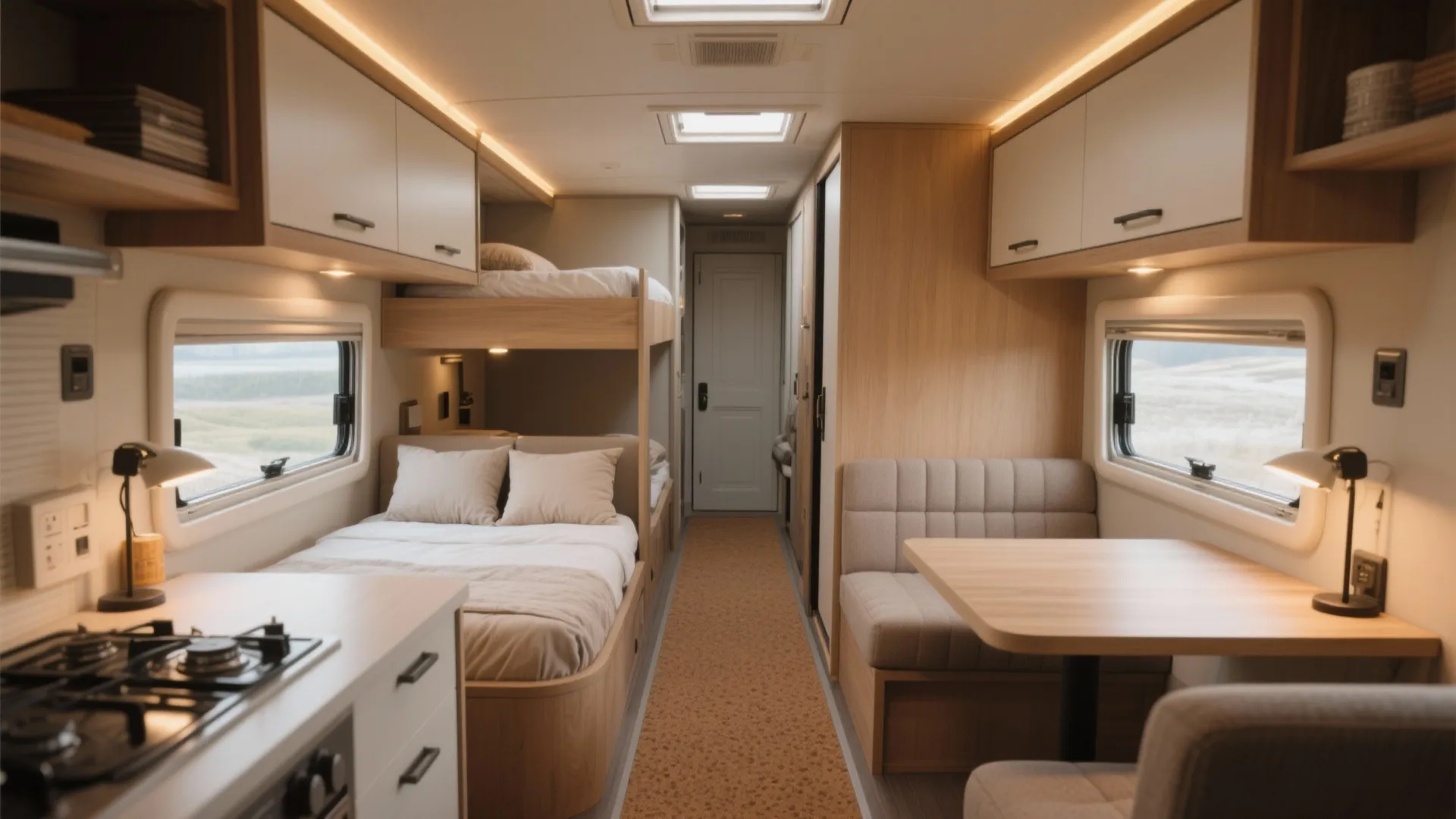 Small Camper with 2 Beds: Space-Saving Design Strategies: Fast-Track Guide to Maximizing Comfort in Compact Campers