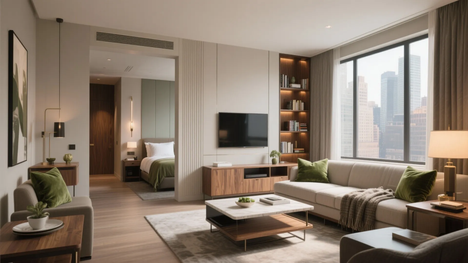 2 Bedroom Suites in Downtown Atlanta — 5 Smart Design Ideas: Creative small-space strategies for two-bedroom downtown Atlanta suites from a seasoned interior designer