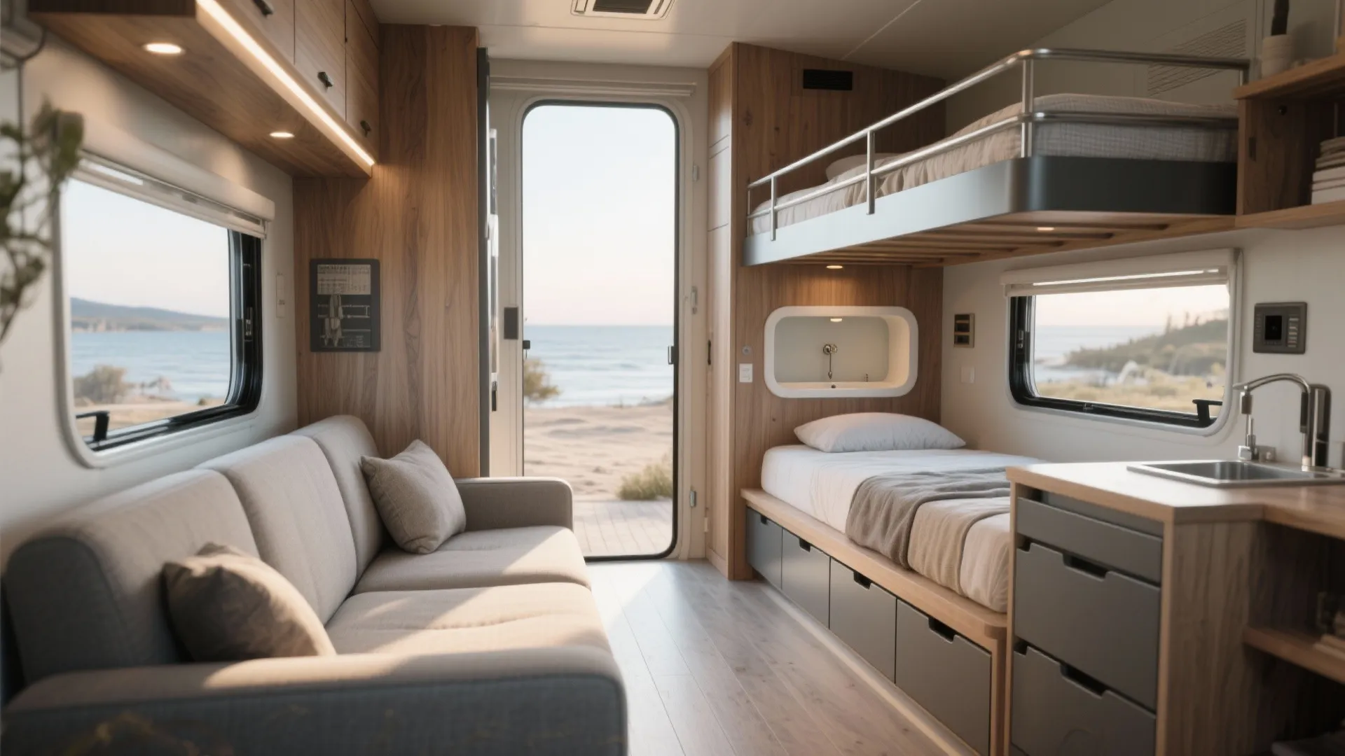 2-Bedroom Camper Trailers: 5 Small-Space Ideas: Creative two-bedroom camper trailer layouts and practical tips from a pro designer