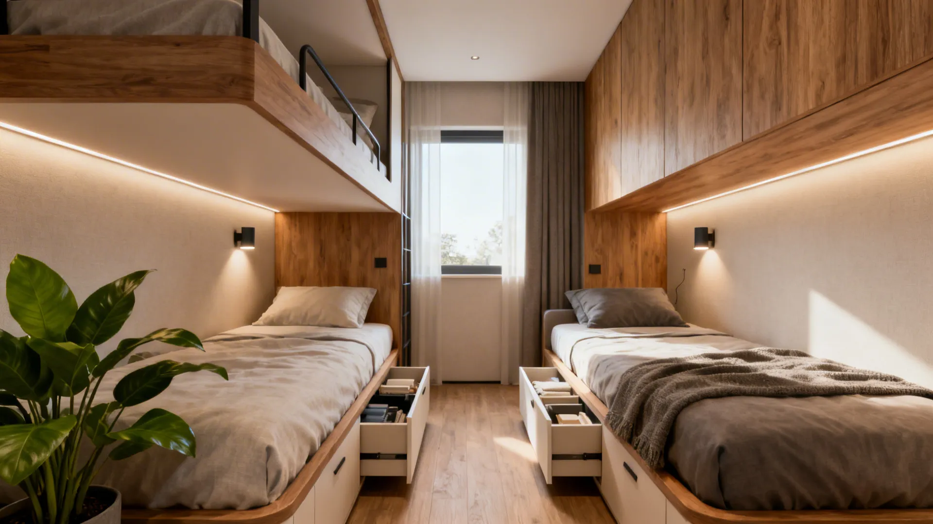 5 Small Bedroom Ideas with 2 Beds