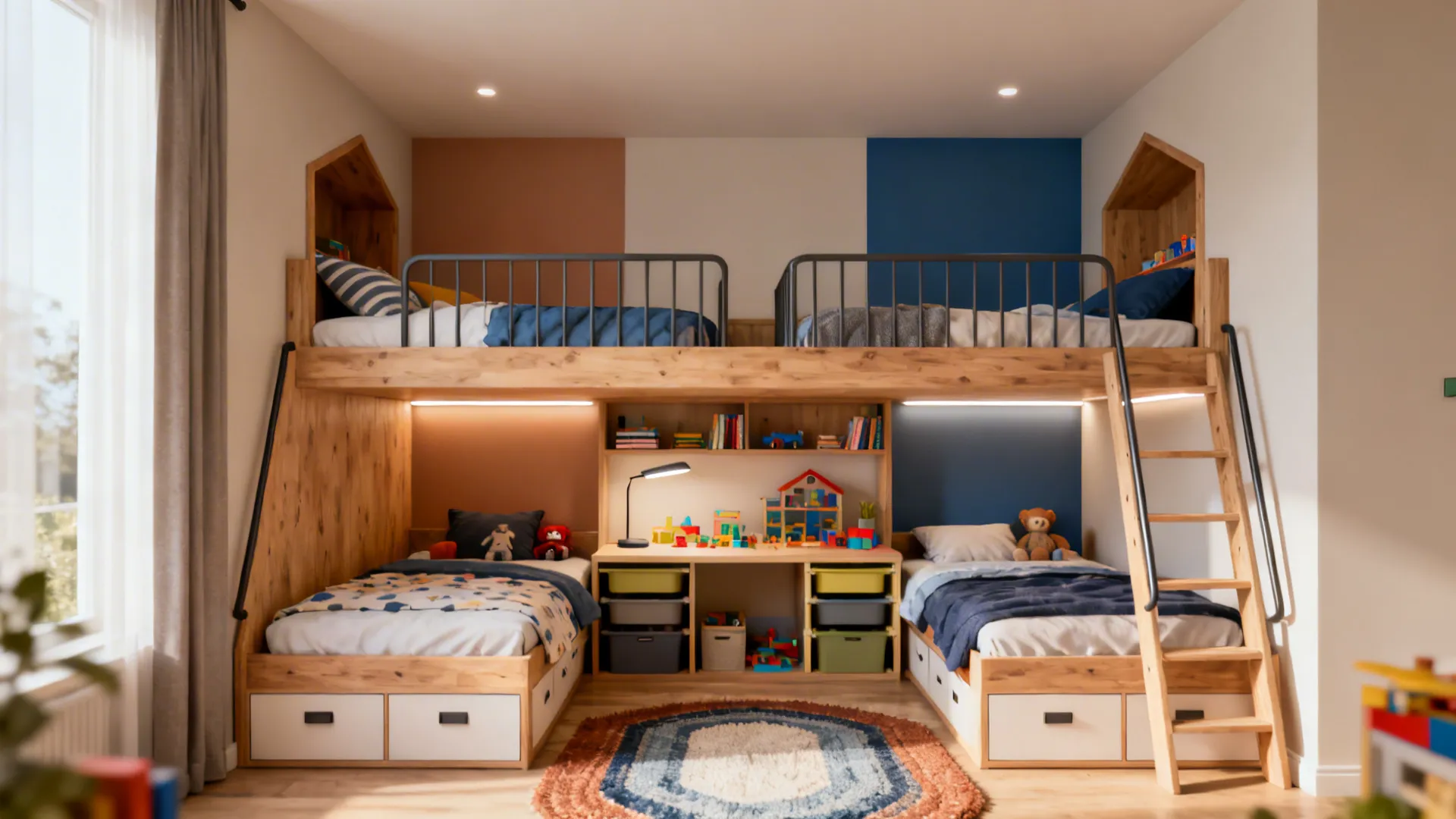 Small Bedroom Ideas for Two Brothers