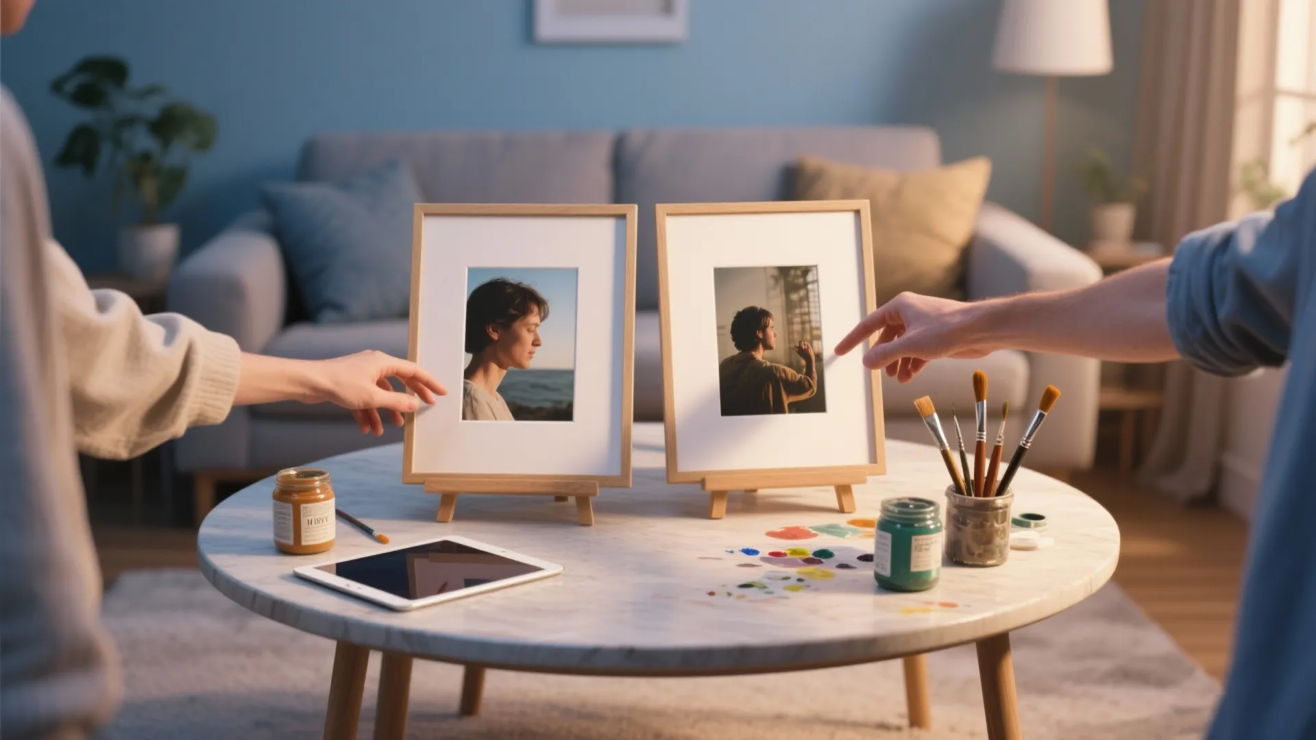 2) Two-Canvas Tandem Set