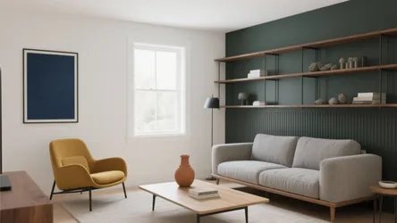 5 Modern Two-Colour Combinations for Living Room