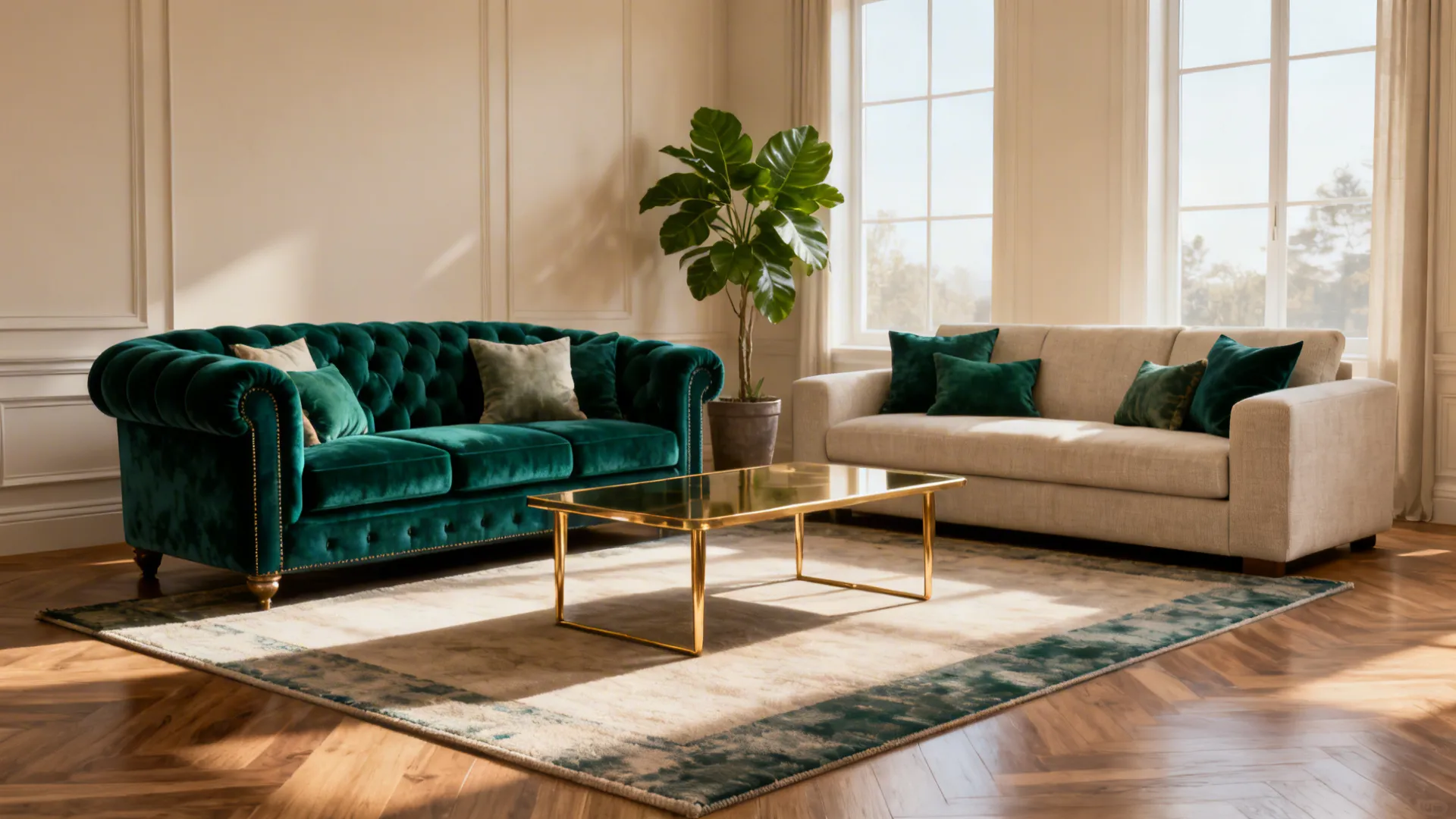 Mixing Two Couches: 5 Living Room Ideas