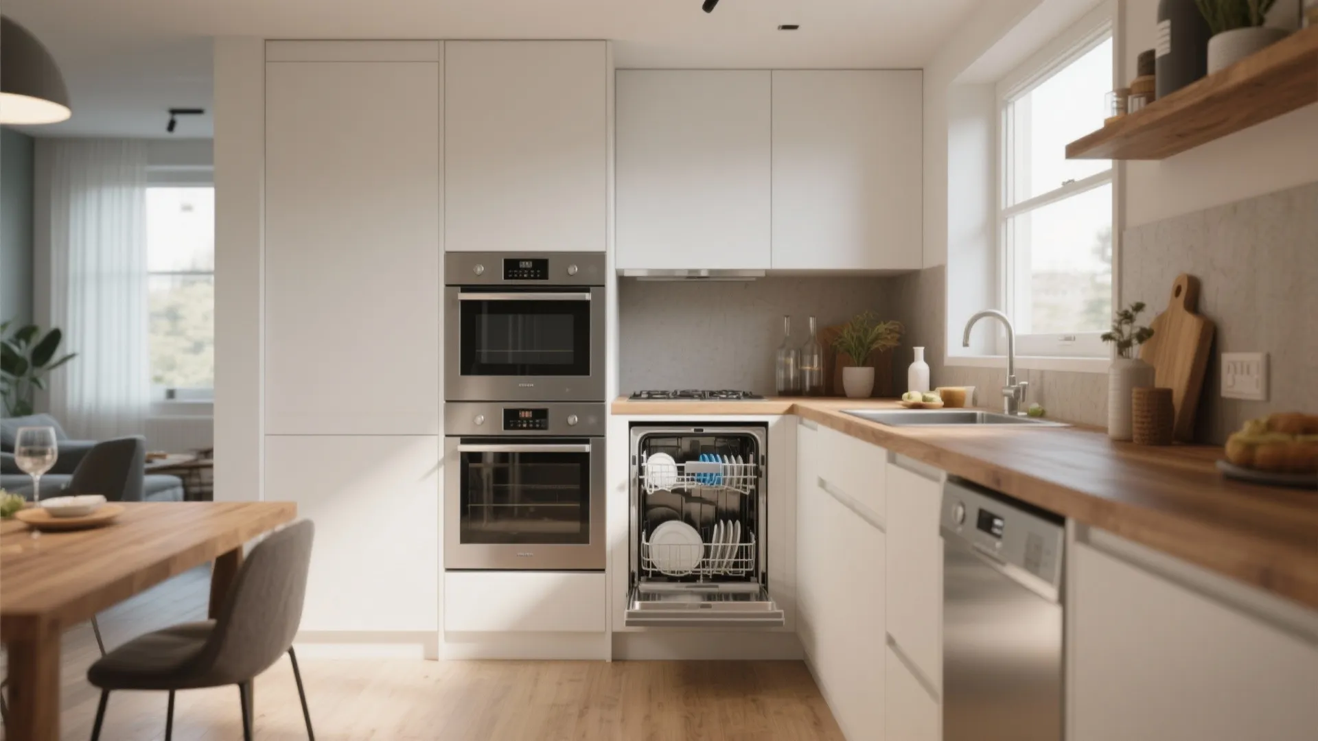 2 Dishwashers in Kitchen: Smart Ideas: How I planned kitchens with two dishwashers and why small spaces can spark big ideas