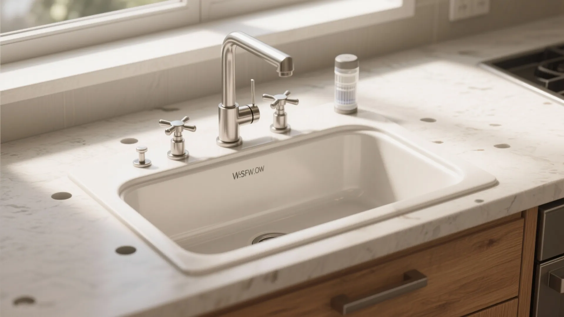 5. Two-handle 3-way setup for ergonomic control