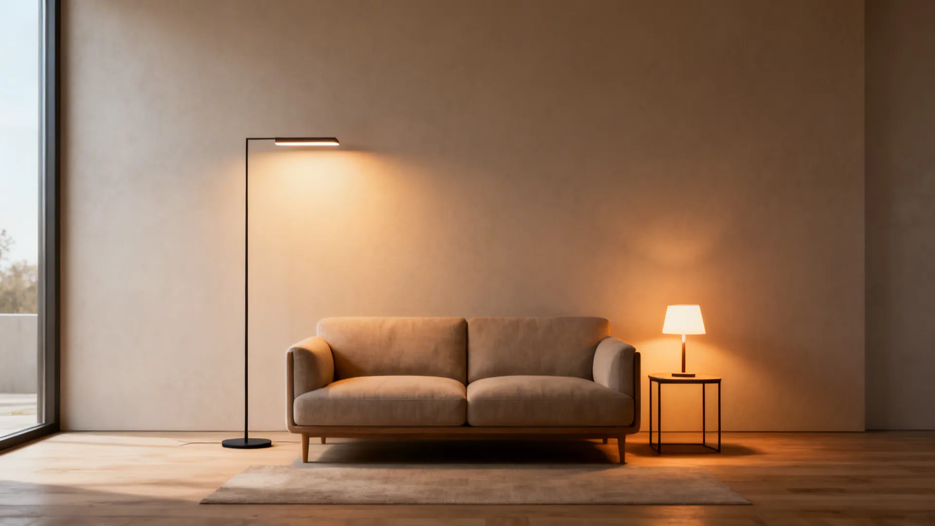 2. Two Lamps for Small Sofas