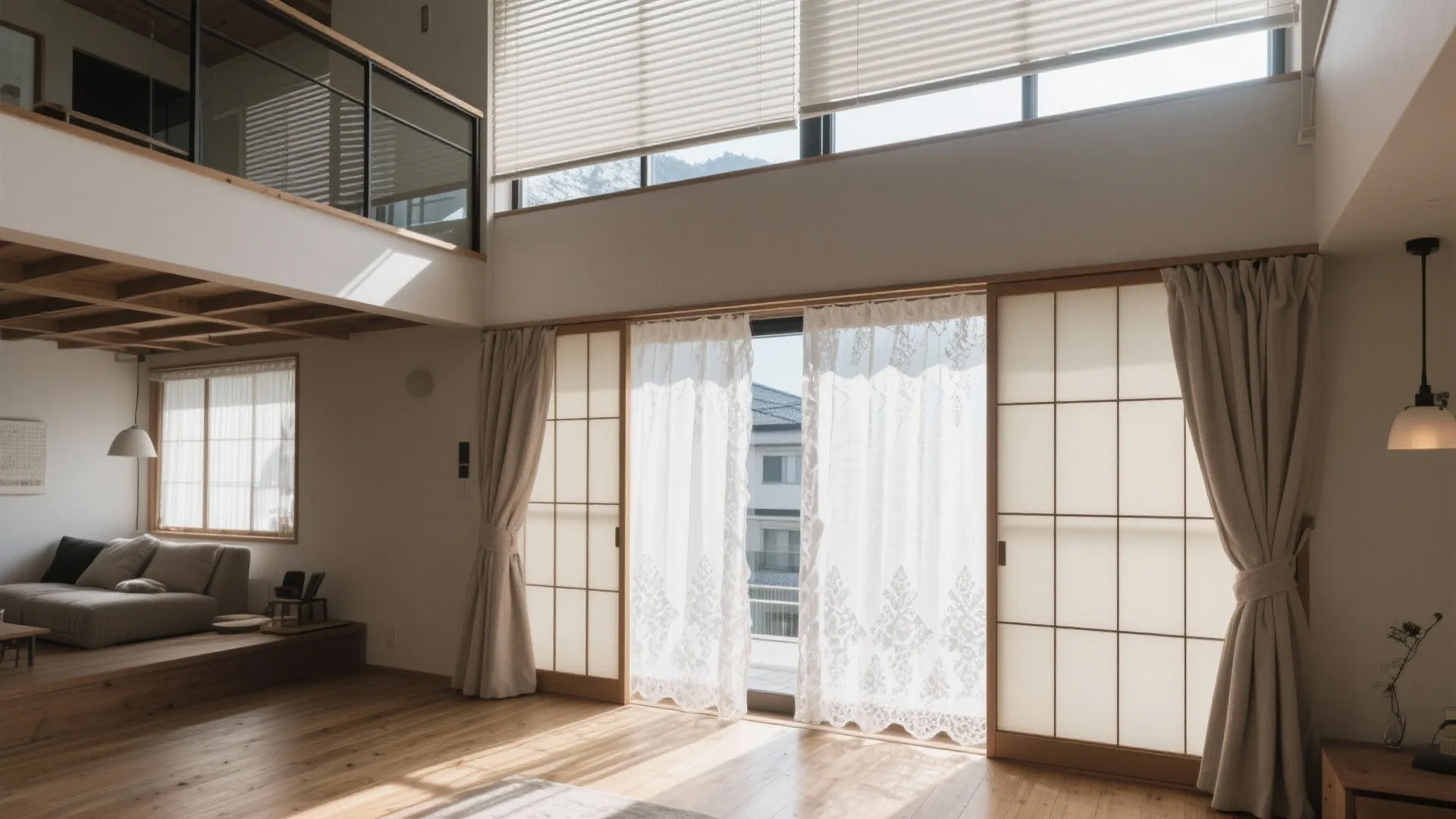 Tips 4: 採光は“下で拡散、上で遮熱”が効く（日式风格）