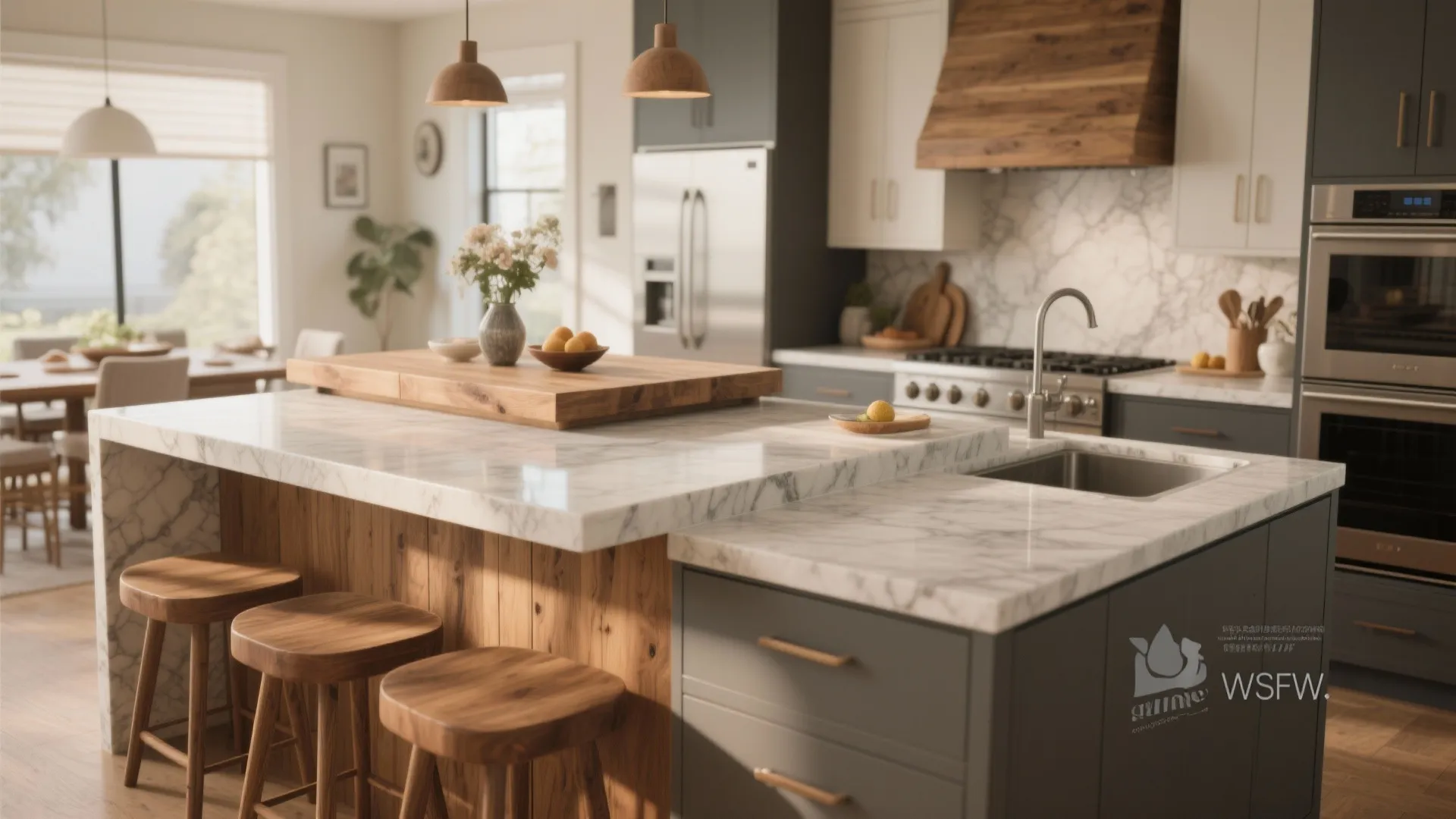 4. Two-Level Countertop