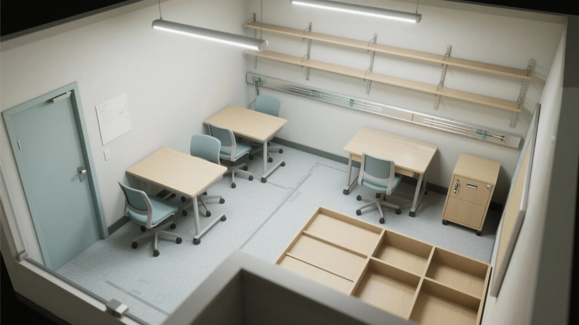 Flexible Furniture: Two Modes, One Room