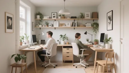 2 Desk Home Office Ideas for Small Spaces