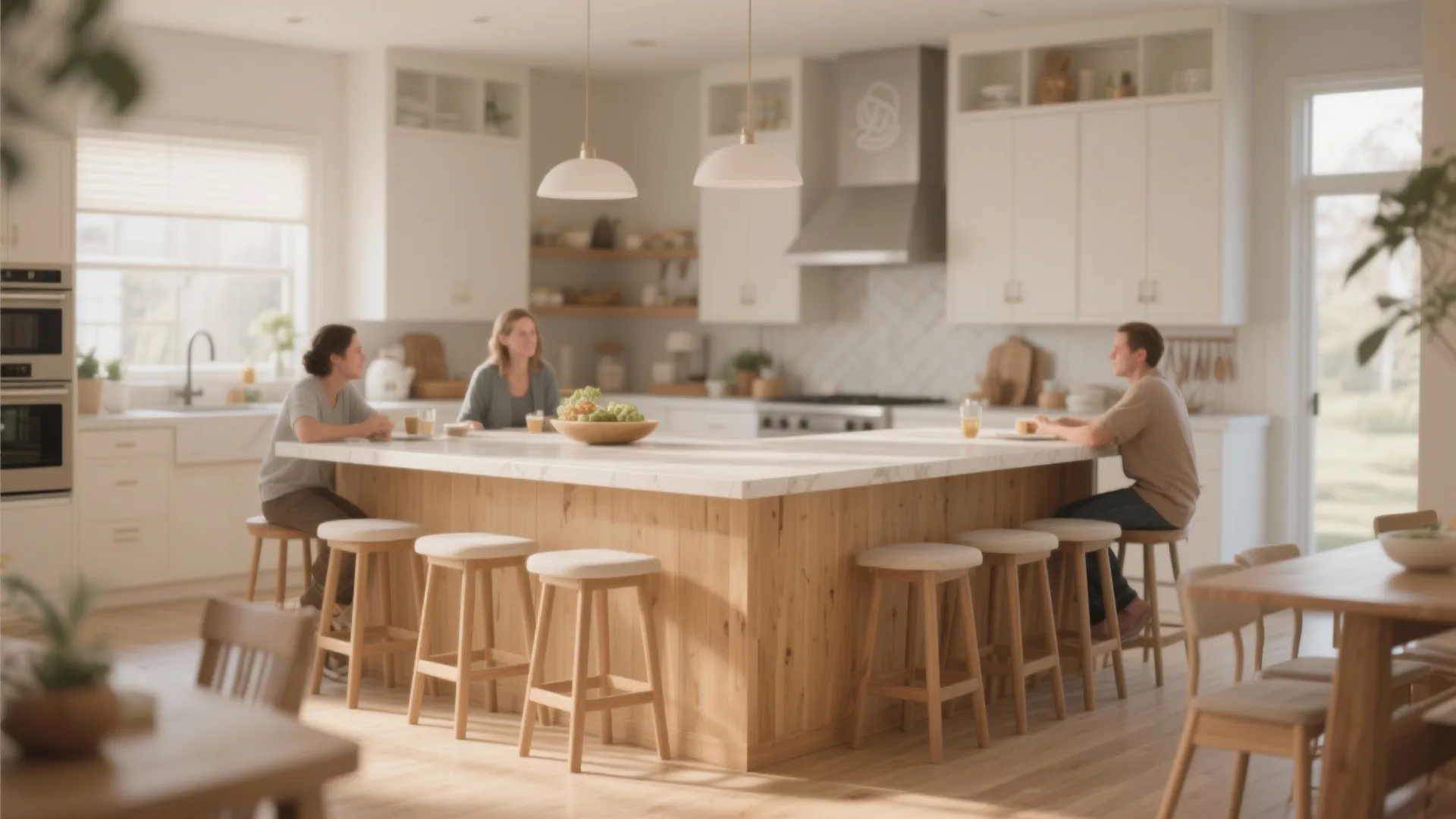 7. Seating on Two Sides