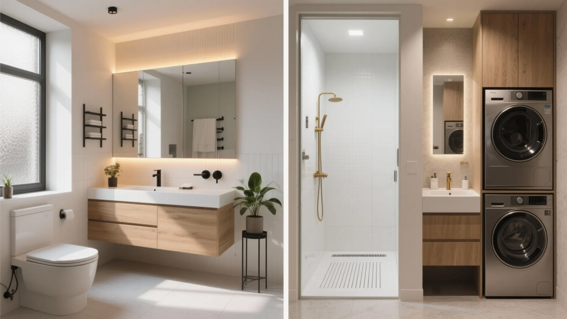 Small Bathroom Ideas: 5 Smart Layouts for 2 Bathrooms: Practical and stylish solutions I’ve used to make two compact bathrooms feel like a luxury