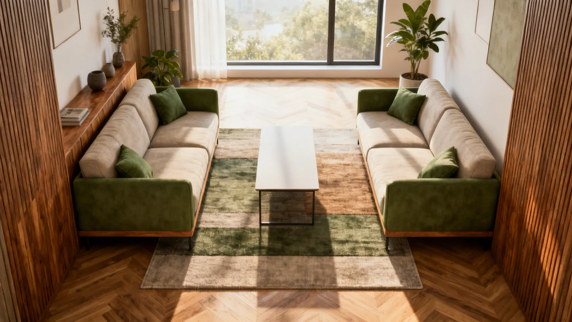 Small Living Room Ideas with 2 Sofas