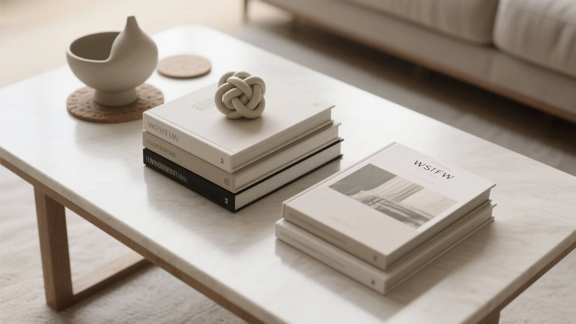 Books + Object Pairing: The Two-Stack Rule