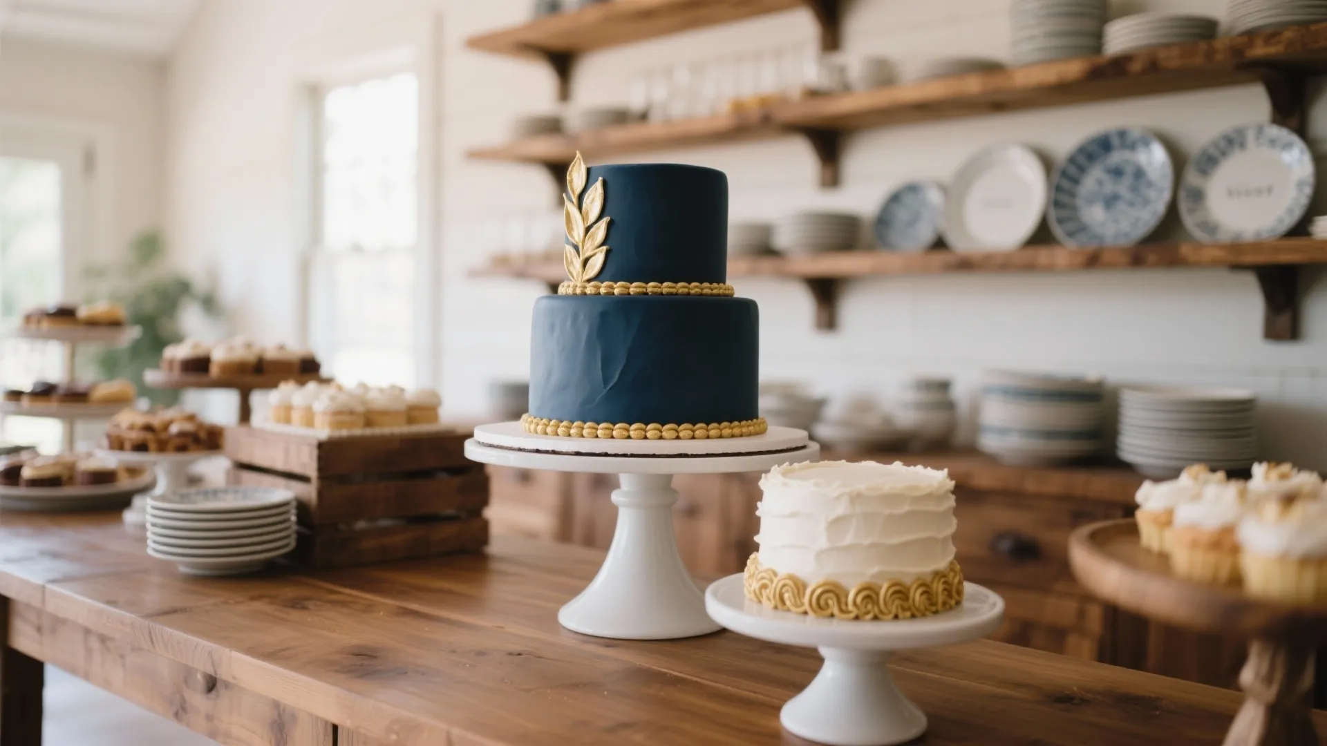 Two-Tier Display + Smash Cake Combo